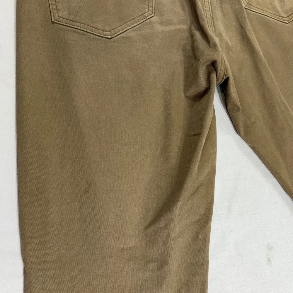 Flint and Tinder Straight Fit Pants Mens 30x32‎ Khaki Tan Twill Rugged Workwear